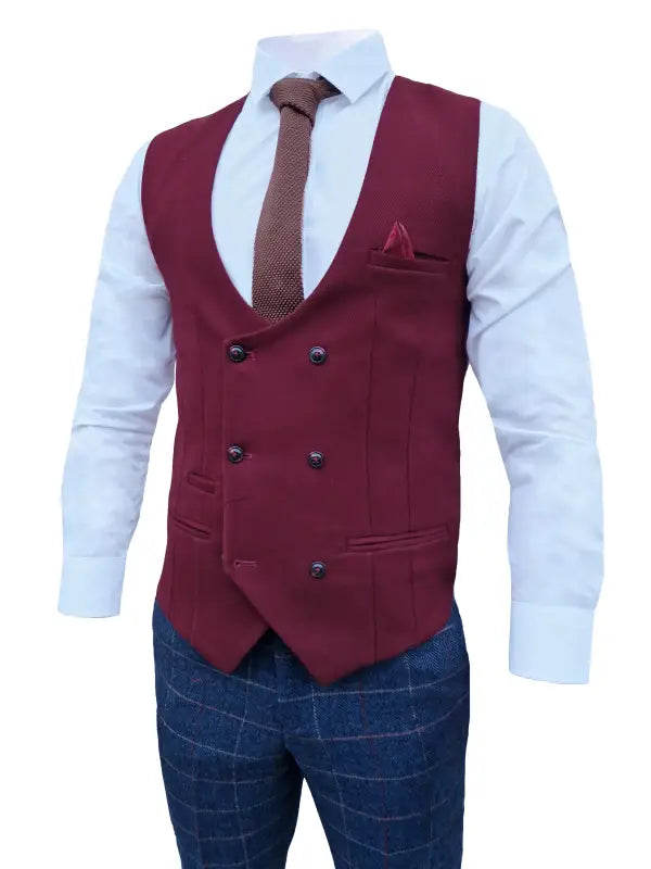 3-delat herrkostym Tweed Eton - Mix & Match - driedelig pak
