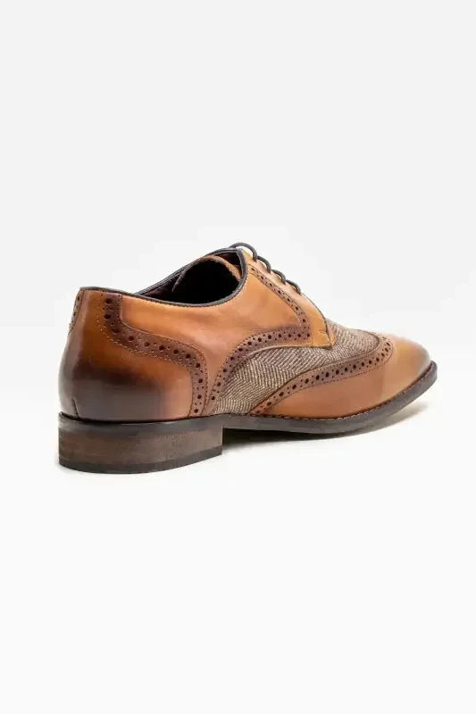 Cavani Faro Tweed Skor - Brun | Cavani Faro Skor - schoenen