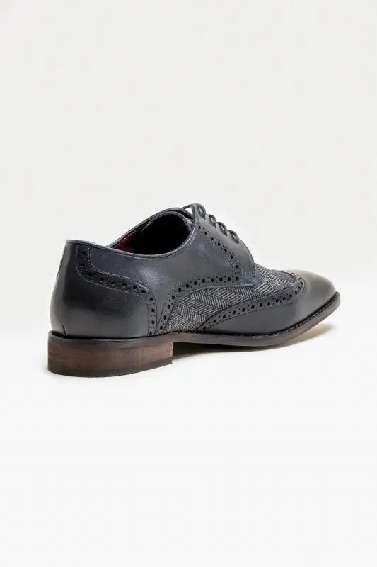 Cavani Faro Tweed Skor - Navy - schoenen