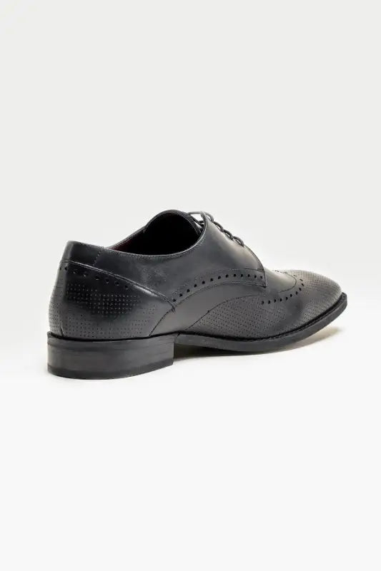 Cavani Lisbon Skor Svart - Wingtip Brogue - schoenen