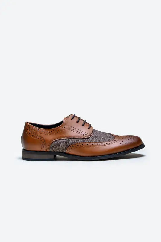 Cavani Oliver Tweed Skor - Brun - schoenen