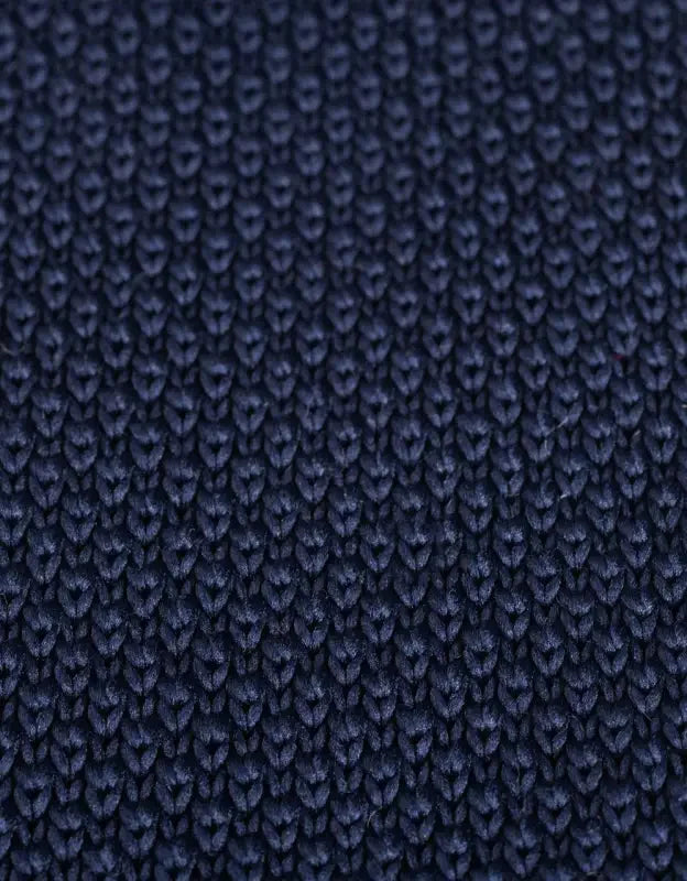 Gestrickte Krawatte Garrison  marineblau