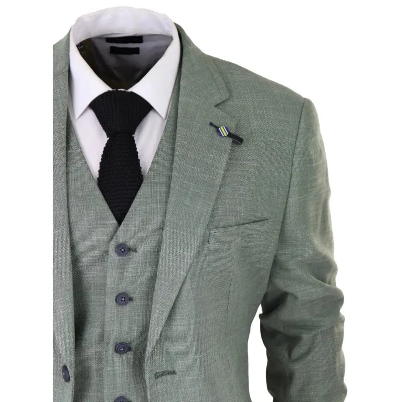 Tredelad kostym Cavani Sage slim fit suit - driedelig pak