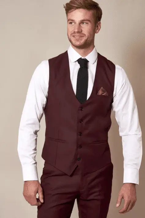 gilet-wine-red