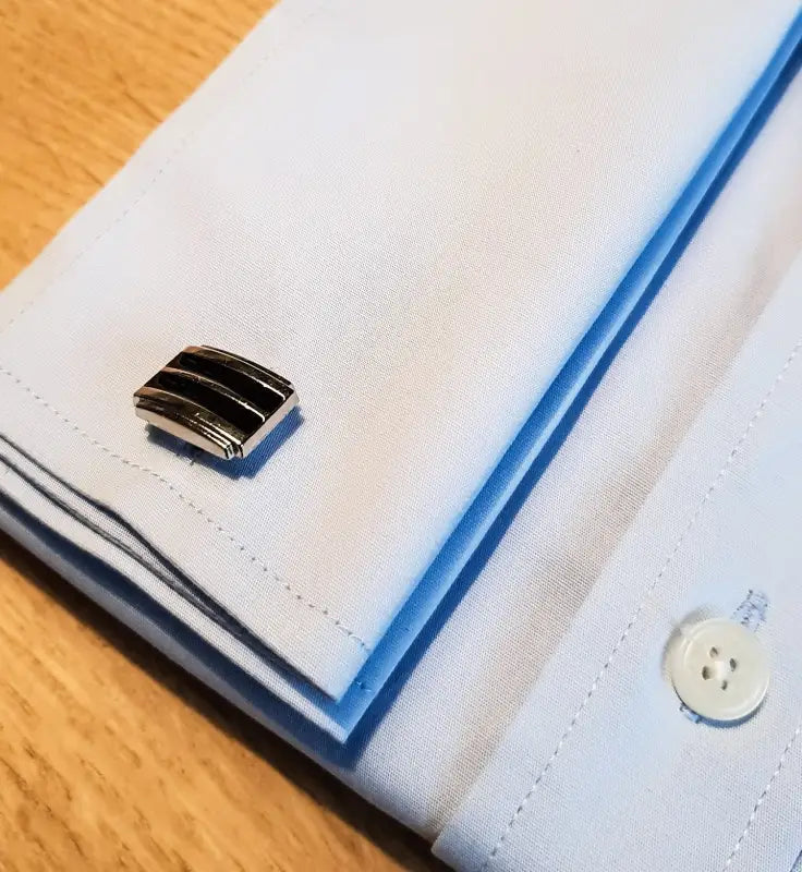 Ljusblå Skjorta med Manschettknappar | Cavani