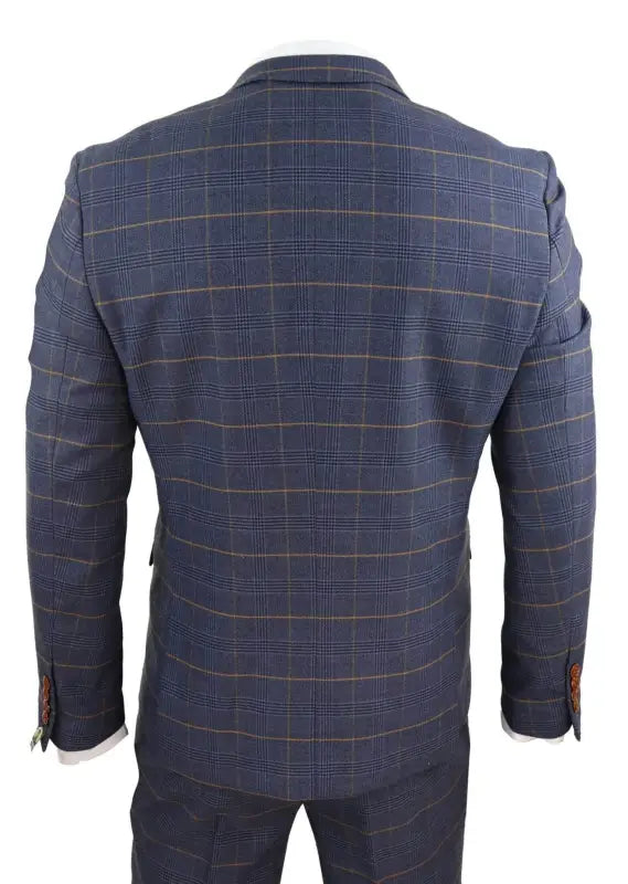Tredelad kostym Jenson marinblå - driedelig pak